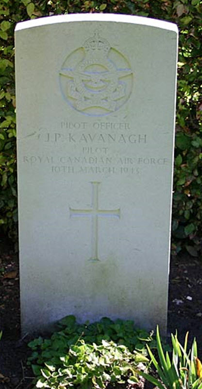P/O John Patrick Kavanagh<br/><br /><br />died March 10th, 1943